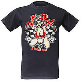T-Shirt Speedcowboy Flirt With Death 