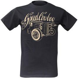 Speed Cowboy T-Shirt, Classic Hot Rod