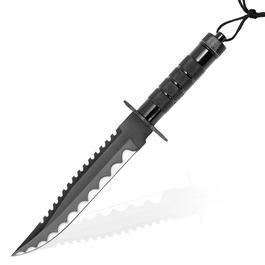 Survivalmesser Haller Gigant schwarz