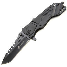 Einhandmesser Black Tactical