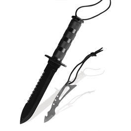 Mil-Tec Survivalmeser inklusive Zubeh�r 