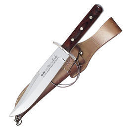 Bowie Knife - Linder Bowie Messer mit Cocoboloholzgriff
