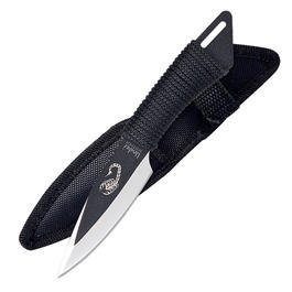 Linder Scorpion II Wurfmesser gro� schwarz