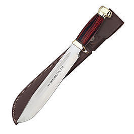 Bowie Knife - Linder Crocodile Hunter Messer mit Cocoboloholzgriff
