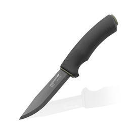 Mora-G�rtelmesser Bushcraft black, Carbonstahl mit K�cherscheide  