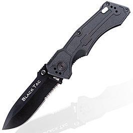 Ontario Einhandmesser Black Tac 