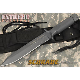 Schrade Extreme Survival, mit Dolchklinge und S�gezahnung