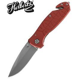 Herbertz LM Clip Rettungsmesser rot