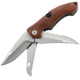 Herbertz 3in1 Taschenmesser und S&auml;ge 
