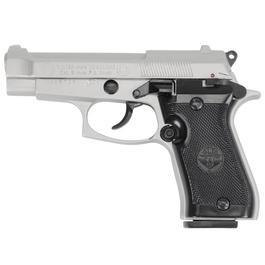 Valtro 85 Combat Schreckschuss-, Gas-, Signalpistole vernickelt, 9 mm P.A. 