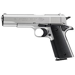 Colt Government 1911 A1 Schreckschuss Pistole vernickelt
