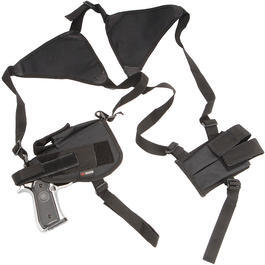 Fidragon Kombiholster Deluxe mit Magazintaschen, schwarz