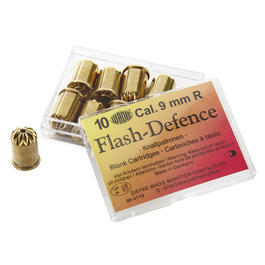Flash Defence 9mm 10 Stck fr Revolver