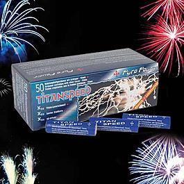 Titanspeed Raketenpfeifgeschoss, 50 St�ck 