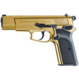 Browning GPDA9 Schreckschuss Pistole Gold Finish 9 mm P.A.