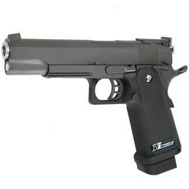 Wei ETech Hi-Capa 5.1 R-Type Vollmetall GBB 6mm BB Gunmetal-Grey