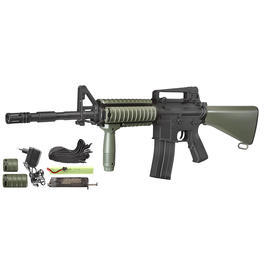 DBoys M4 SR-16 Komplettset AEG Softair 6mm BB oliv / schwarz