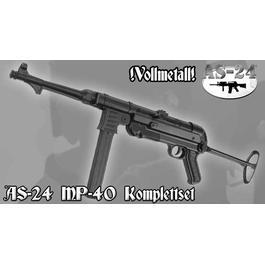 MP40 Softair, Metall Version, schwarz 