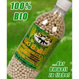 AS-24 BIO 2.950er Flasche Softairkugeln 0,12g, braun