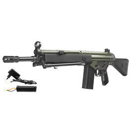 Softair AEG - Jing Gong / KSK G3 SG1 Pro-Series Softair Komplettset S-AEG 6mm BB