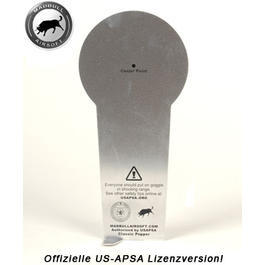 MadBull IPSC Classic Aluminium Poppers (Klappziele) 5er Packung