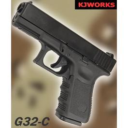 Softair Verkauf - KJ Works G32 C m. Metallschlitten GBB schwarz