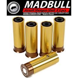 MadBull SS6 M870 Gas-Patronen - 6mm BB Version (5er Packung)