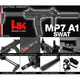 Heckler & Koch MP7A1 SWAT Vollmetall Komplettset AEG