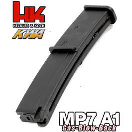 KWA Magazin 40 Schuss f. MP7A1 GBB schwarz 
