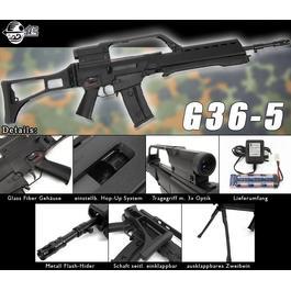Jing Gong Modell 36-5 Softair Komplettset S-AEG 