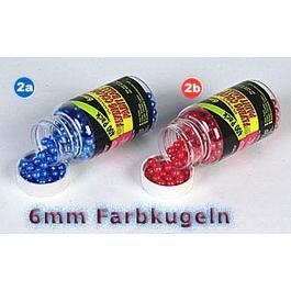 Farbkugeln 6 mm, Rot, 400 Stück