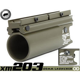 Markierer - MadBull XM203 40mm Granatwerfer kurz oliv