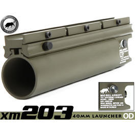 Markierer - MadBull XM203 40mm Granatwerfer lang oliv