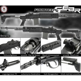 G&G M14 EBR-L Softair S-AEG 