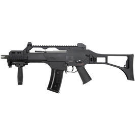 G36C Softair - S&T Heckler & Koch G36C Blowback Softair S-AEG 6mm BB schwarz