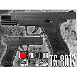 Tokyo Soldier TS8017 m. Metallschlitten CO2BB schwarz