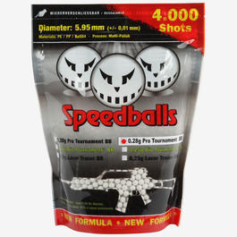 100% Speedballs Pro Tournament BBs 0,28g 4.000er Beutel