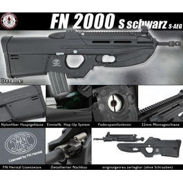 Marui - G&G FN2000 Short S-AEG schwarz