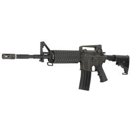 King Arms Softair Colt M4A1 Carbine Vollmetall Gas-Blow-Back 6mm BB schwarz 
