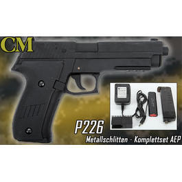 CM P226 Metallschlitten Komplettset AEP GSG Softair CM122&nbsp; 