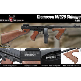 King Arms Thompson Chicago Softair S-AEG
