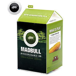 MadBull PLA Biodegradable BBs 0.23g 3000er Micht&uuml;te weiss