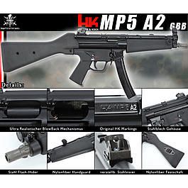 VFC Heckler & Koch MP5 A2 Gas-Blow-Back