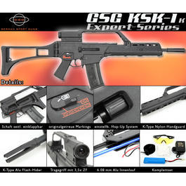 GSG KSK-1 K Expert Series Softair Komplettset S-AEG