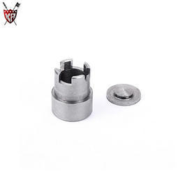 King Arms Edelstahl Floating & Blocking Ventil Set f. KA M4 GBB Serie