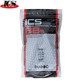 ICS Competition Grade BBs 0,25g 4000er Beutel schwarz