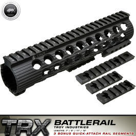 MadBull / Troy M4 TRX Extreme Battlerail 9 Zoll schwarz