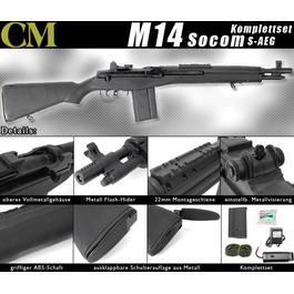 CM M14 Socom Vollmetall Komplettset S-AEG 6mm BB