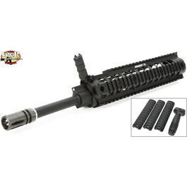 G&P M4 / M16 URX RAS-System inkl. Au�enlauf und Flash-Hider (Medium) schwarz 