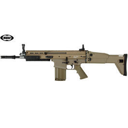 Softair ab 18 - Tokyo Marui Socom-H BlowBack Recoil Shock NG S-AEG 6mm BB FDE